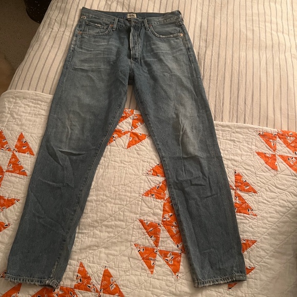 Citizens of Humanity Liya high rise classic fit crop jeans - Picture 1 of 2